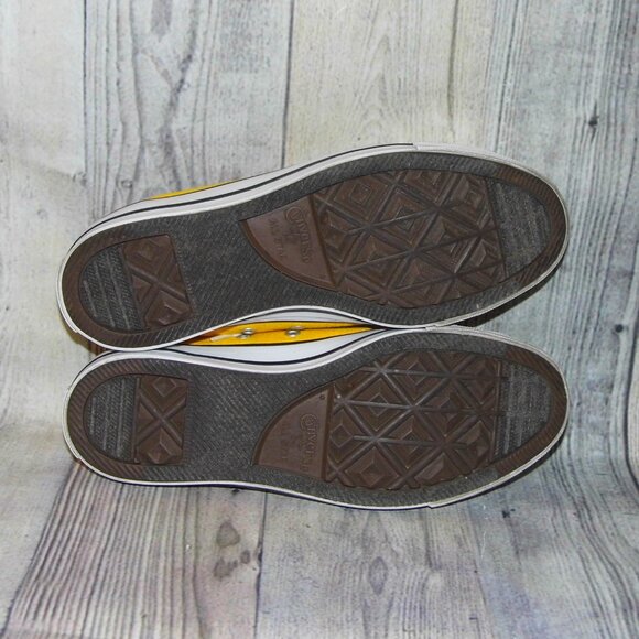 CONVERSE Chuck Taylor All Star OX Lemon Chrome Sneakers Womens Size 8.5 - Picture 2 of 7